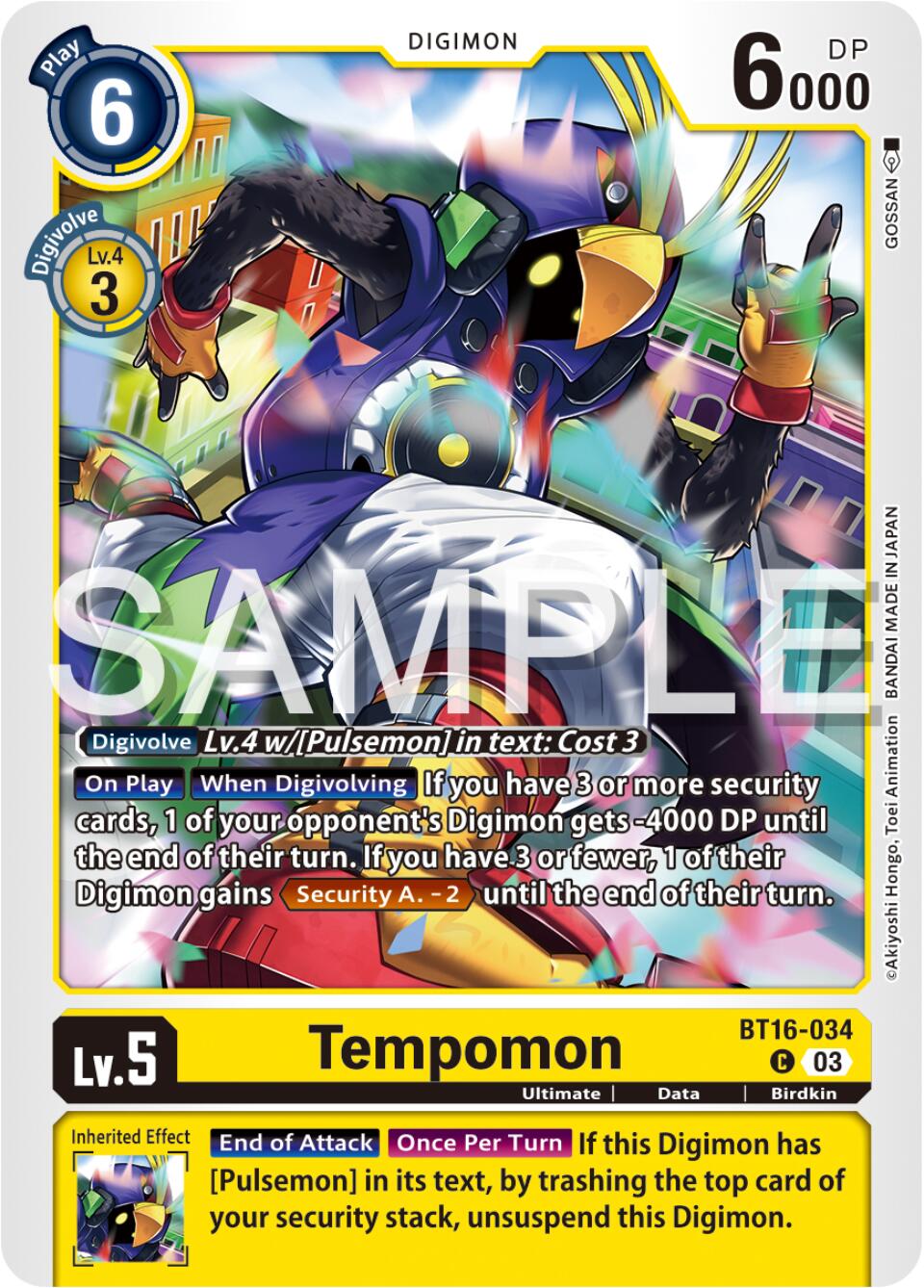 Tempomon [BT16-034] [Beginning Observer] | Red Riot Games CA