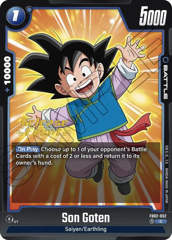 Image for Son Goten - FB02-052 (2052) [FB02_PR]