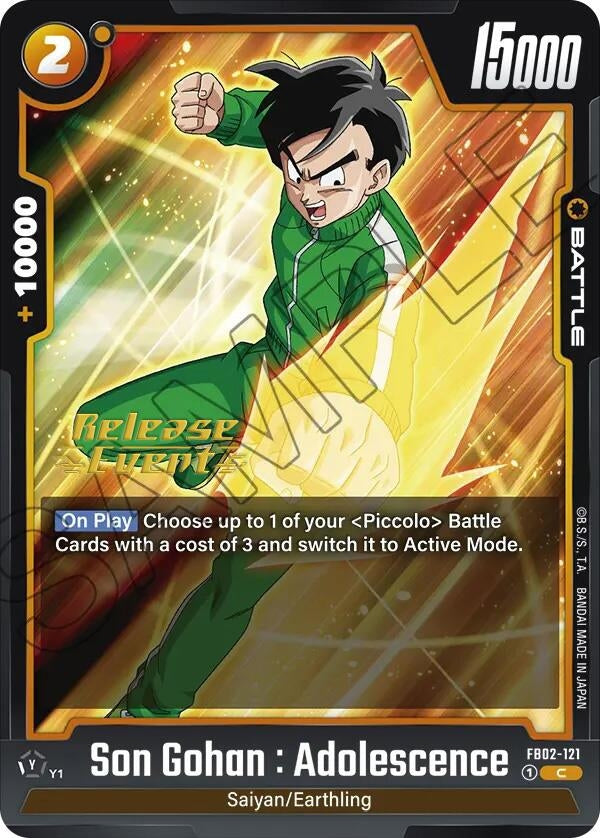 Image for Son Gohan : Adolescence - FB02-121 (2121) [FB02_PR]