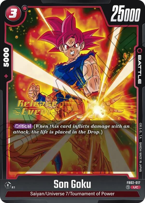 Image for Son Goku - FB02-017 (2017) [FB02_PR]