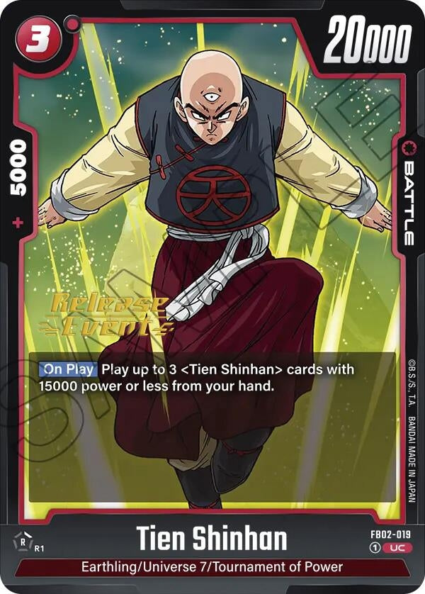Image for Tien Shinhan - FB02-019 (2019) [FB02_PR]