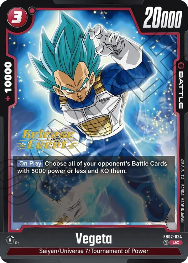 Image for Vegeta - FB02-024 (2024) [FB02_PR]