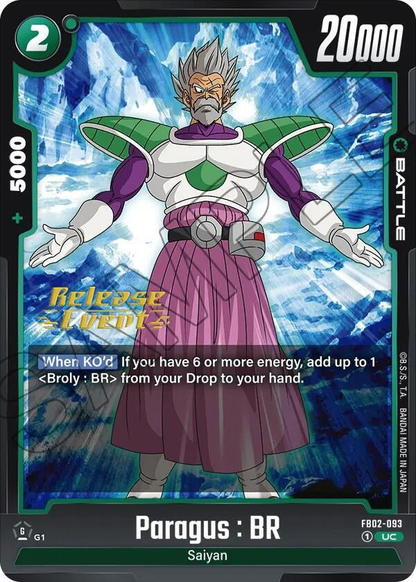 Image for Paragus : BR (2093) [FB02_PR]