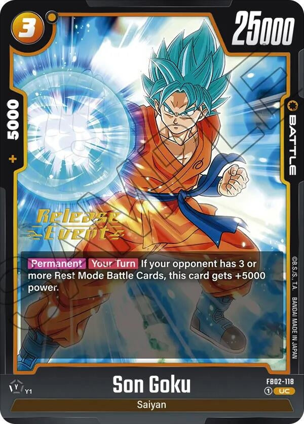 Image for Son Goku - FB02-118 (2118) [FB02_PR]