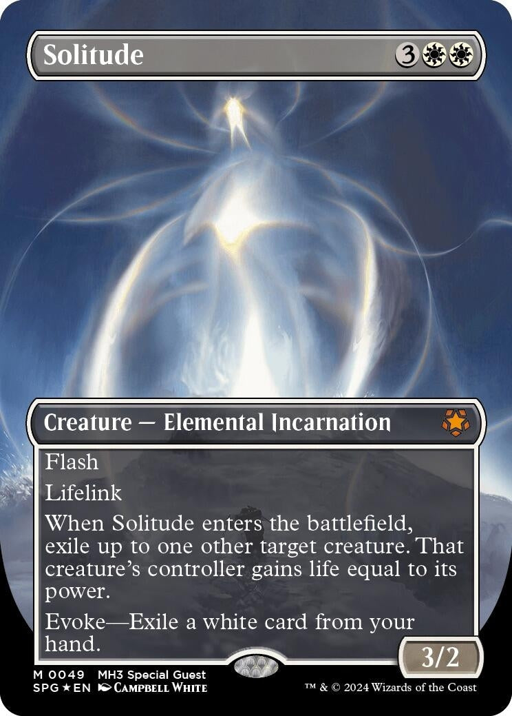Image for Solitude (Borderless) (Textured Foil) (49) [Special Guests]
