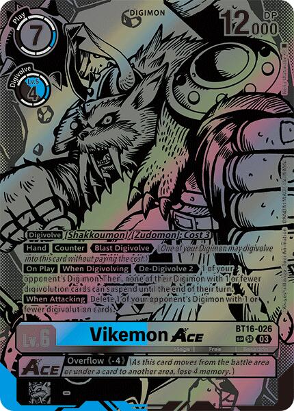 Vikemon Ace [BT16-026] (Textured) [Beginning Observer] | Red Riot Games CA