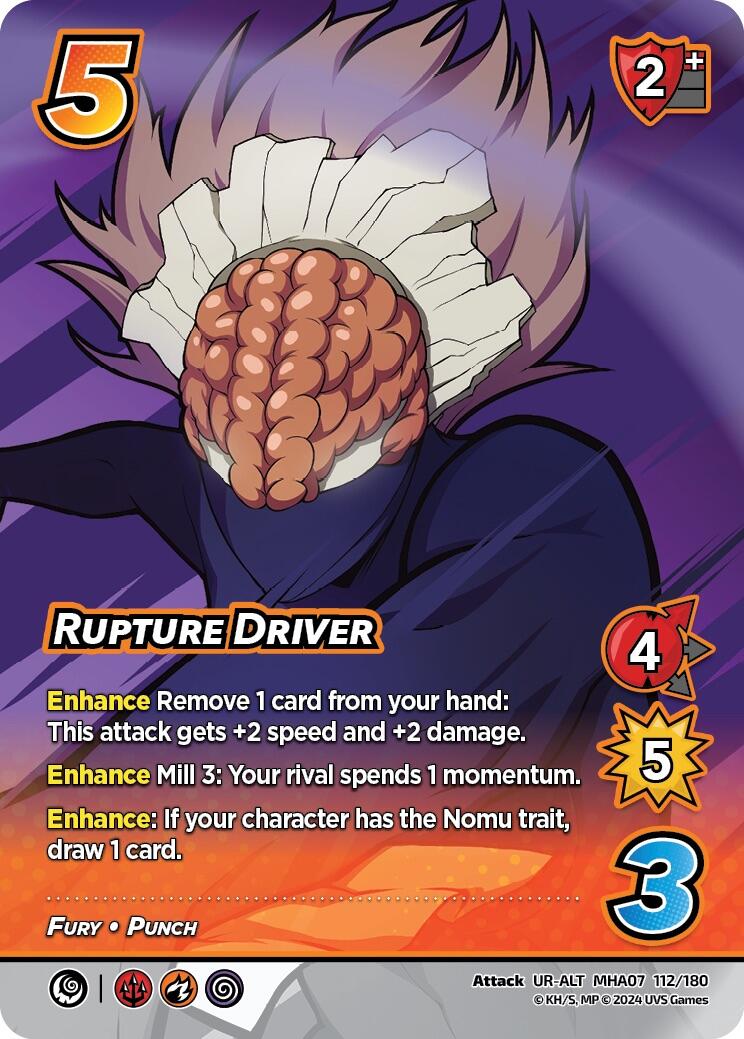 Rupture Driver (Alternate Art) [Girl Power] | Red Riot Games CA