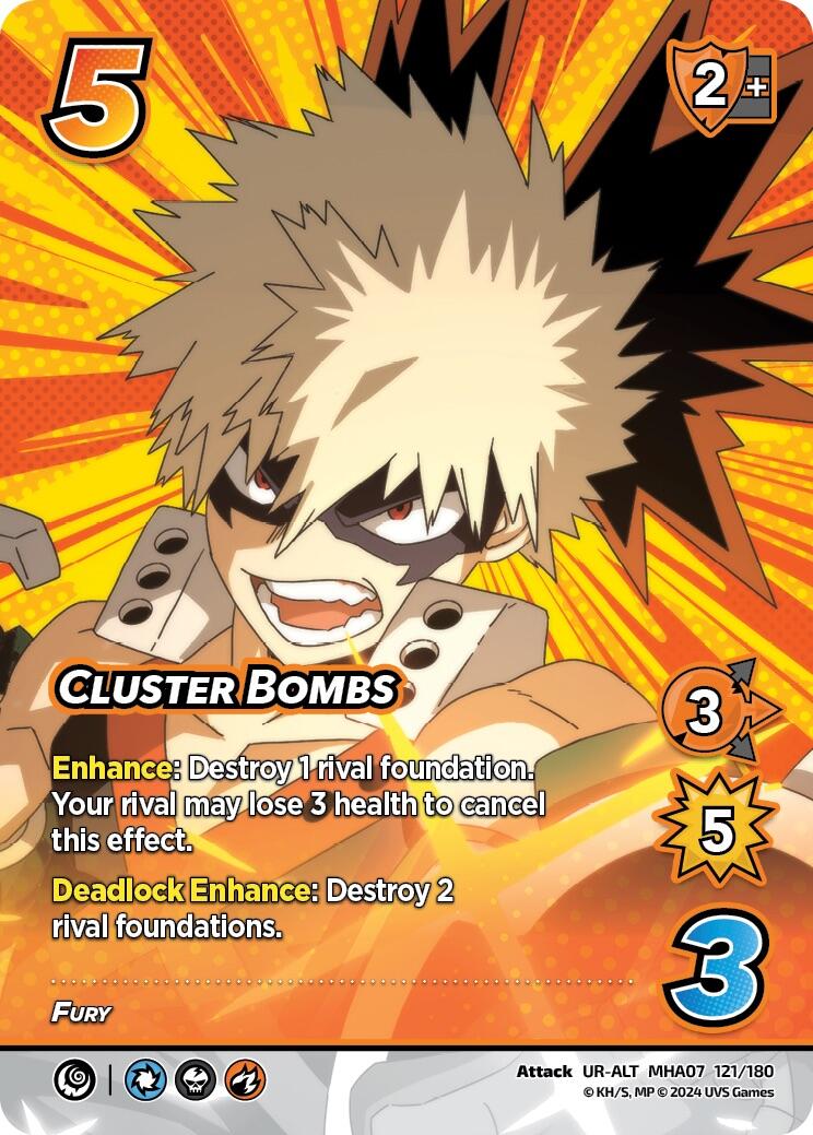 Cluster Bombs (Alternate Art) [Girl Power] | Red Riot Games CA