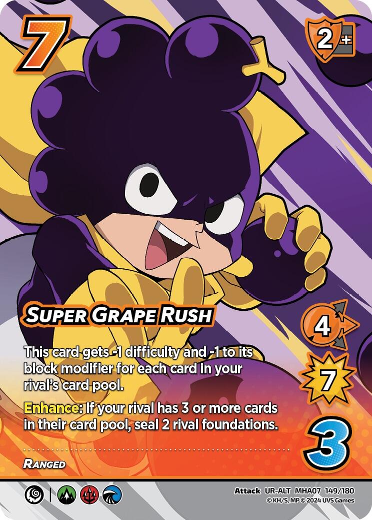 Super Grape Rush (Alternate Art) [Girl Power] | Red Riot Games CA