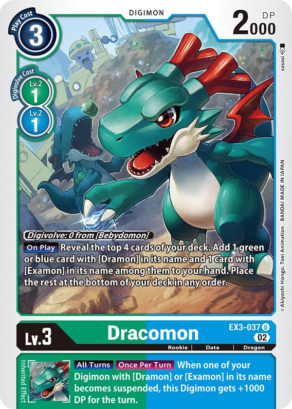 Dracomon [EX3-037] [Draconic Roar] | Red Riot Games CA