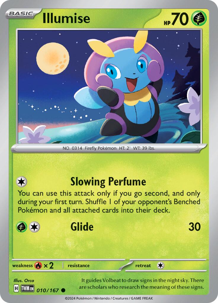 Illumise (010/167) [Scarlet & Violet: Twilight Masquerade] | Red Riot Games CA