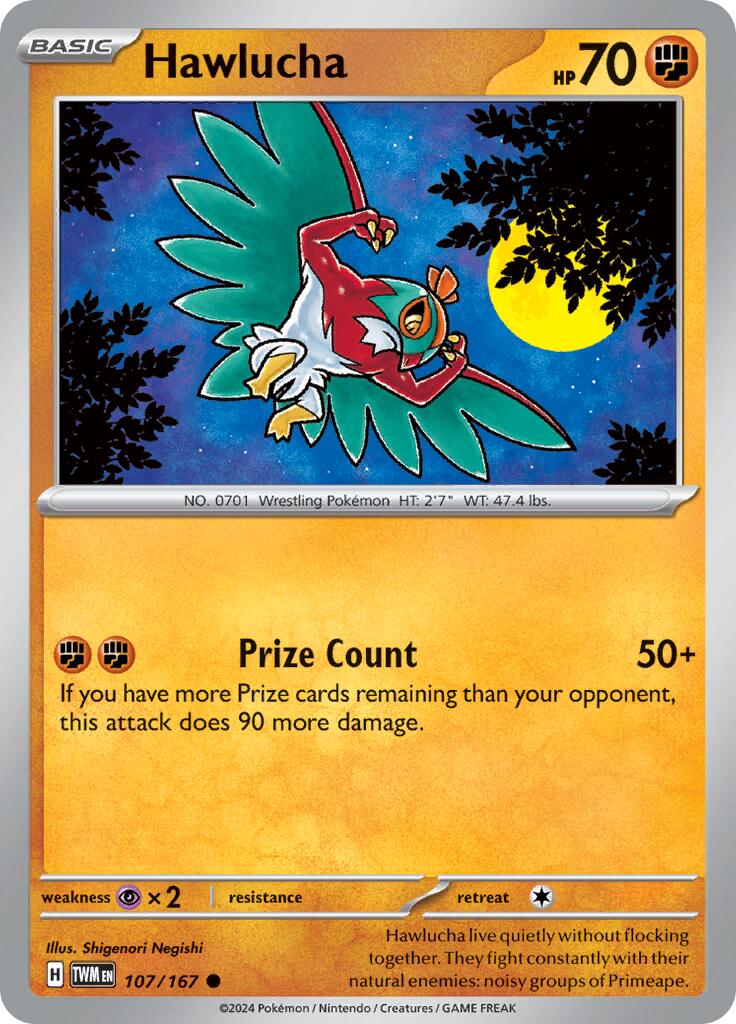 Hawlucha (107/167) [Scarlet & Violet: Twilight Masquerade] | Red Riot Games CA