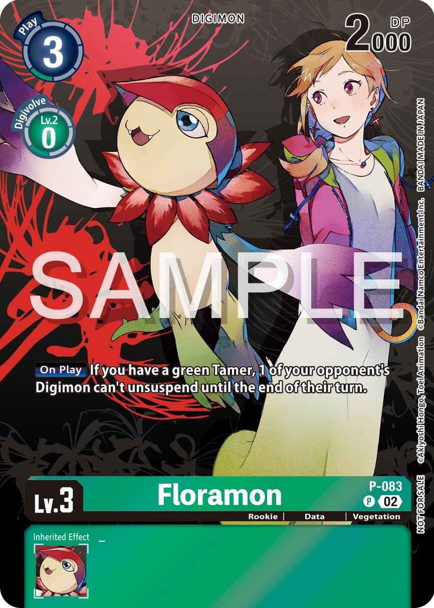 Floramon [P-083] (Official Tournament Pack Vol.13) [Promotional Cards] | Red Riot Games CA