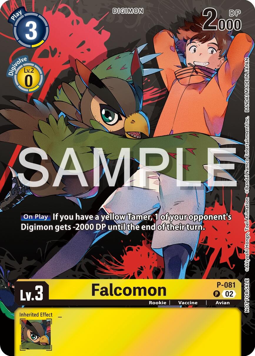 Falcomon [P-081] (Official Tournament Pack Vol.13) [Promotional Cards] | Red Riot Games CA