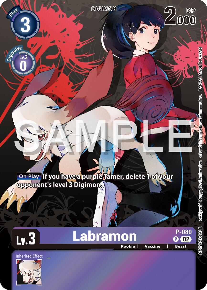 Labramon [P-080] (Official Tournament Pack Vol.13) [Promotional Cards] | Red Riot Games CA