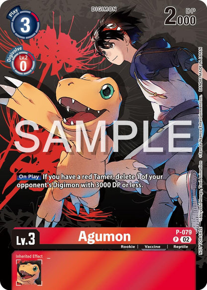 Agumon [P-079] (Official Tournament Pack Vol.13) [Promotional Cards]