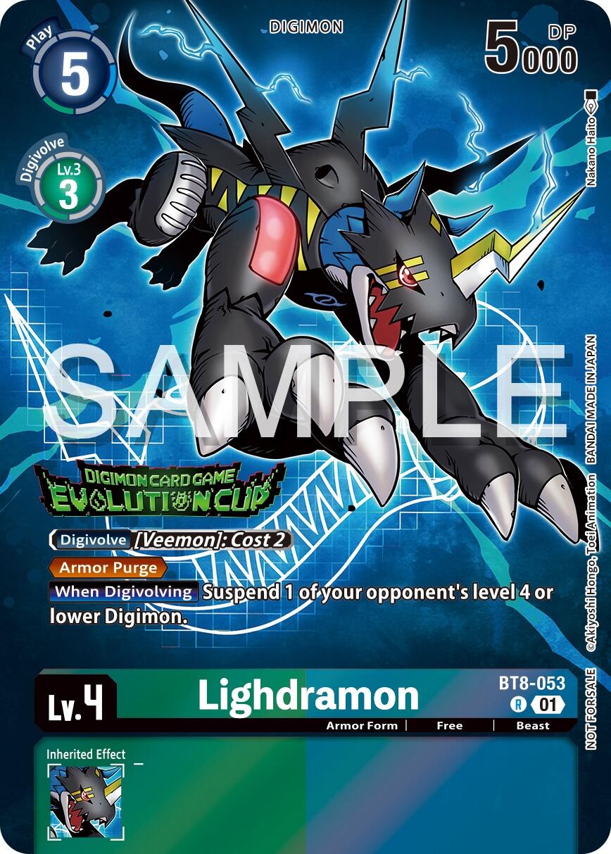 Lighdramon [BT8-053] (2024 Evolution Cup) [New Awakening Promos] | Red Riot Games CA