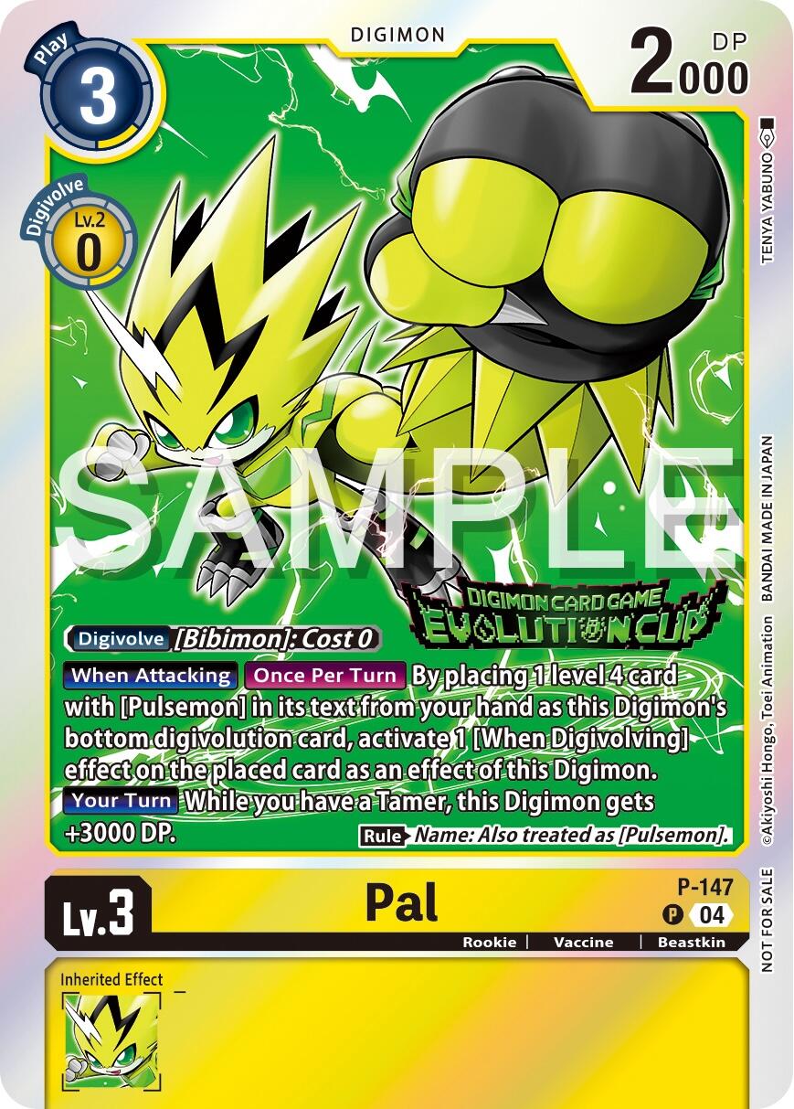 Pal [P-147] (2024 Evolution Cup) [Promotional Cards] | Red Riot Games CA