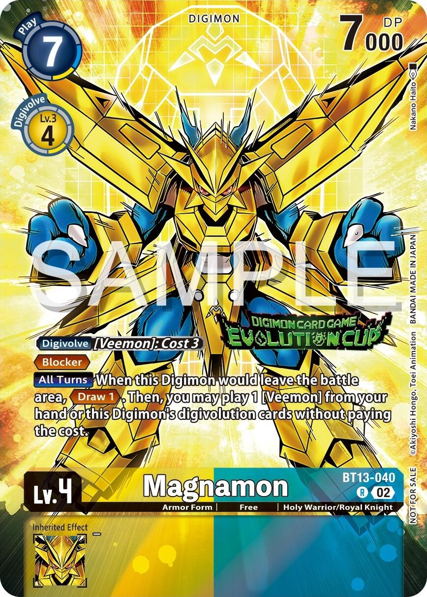 Magnamon [BT13-040] (2024 Evolution Cup) [Versus Royal Knights Booster Promos] | Red Riot Games CA