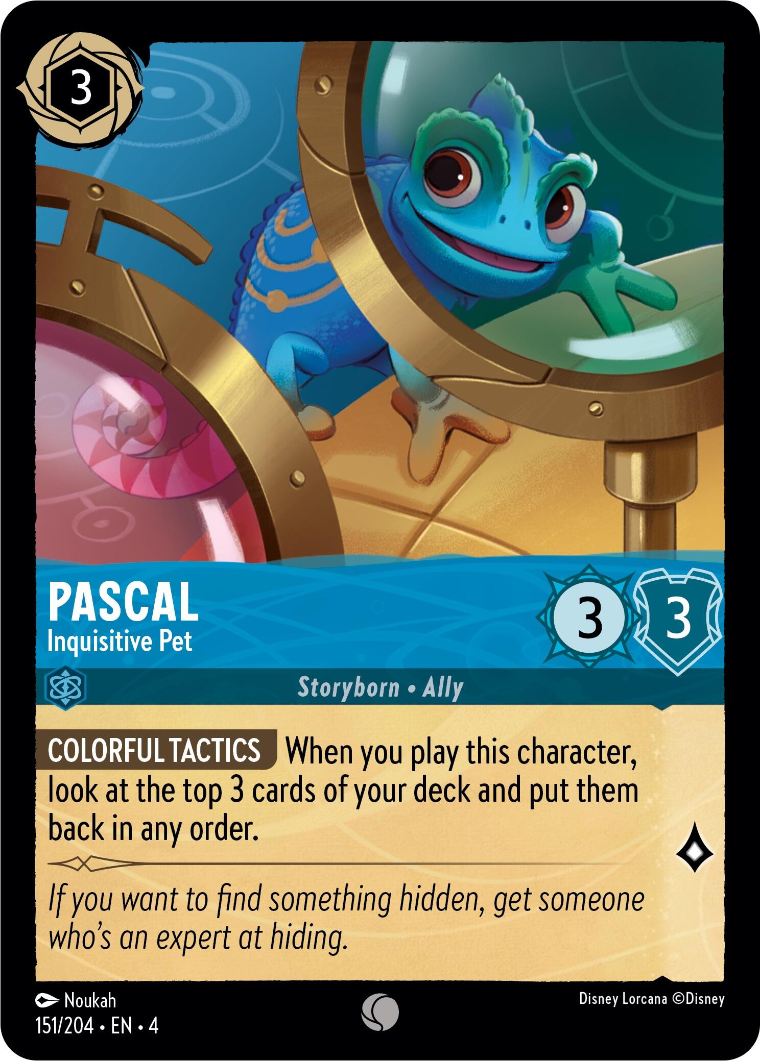 Pascal - Inquisitive Pet (151/204) [Ursula's Return] | Red Riot Games CA