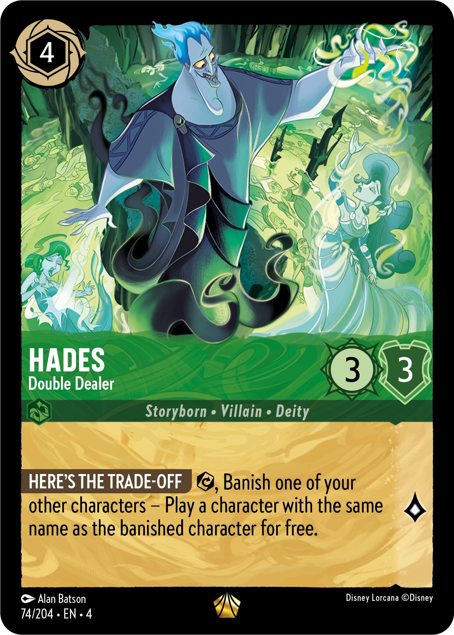 Hades - Double Dealer (74/204) [Ursula's Return] | Red Riot Games CA