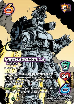 Mechagodzilla, Kiryu - Challenger Series: Godzilla + Mothra | Red Riot Games CA