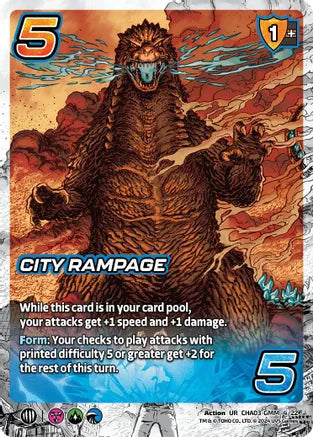 City Rampage - Challenger Series: Godzilla + Mothra | Red Riot Games CA