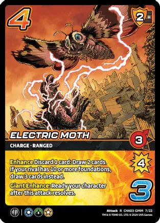 Electric Moth - Challenger Series: Godzilla + Mothra | Red Riot Games CA