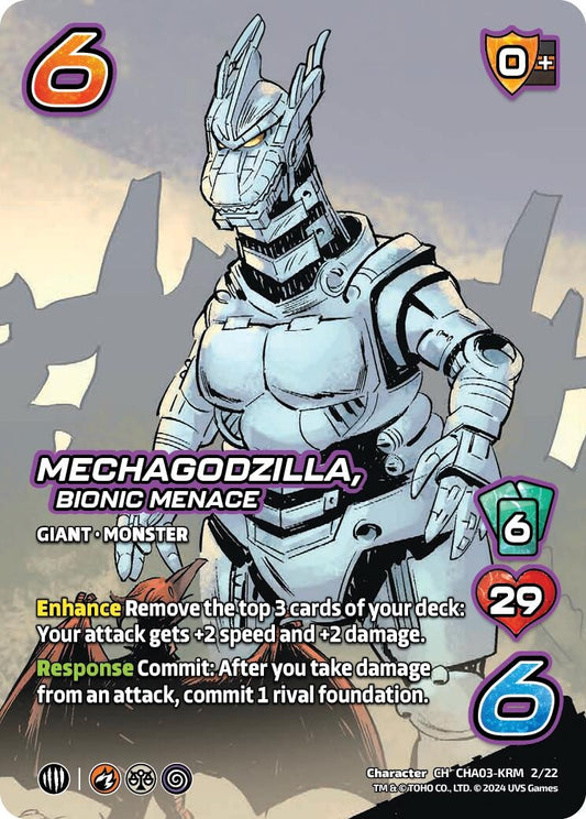 Image for Mechagodzilla, Bionic Menace (CHA03-KRM 2/22)
