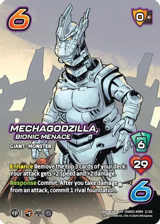 Mechagodzilla, Bionic Menace - Challenger Series: Godzilla + Mothra | Red Riot Games CA