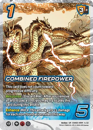 Combined Firepower - Challenger Series: Godzilla + Mothra | Red Riot Games CA
