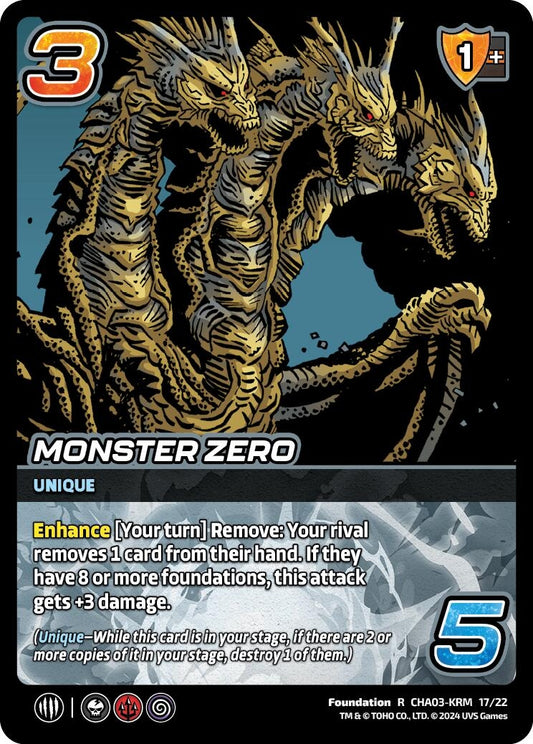 Image for Monster Zero (CHA03-KRM 17/22)