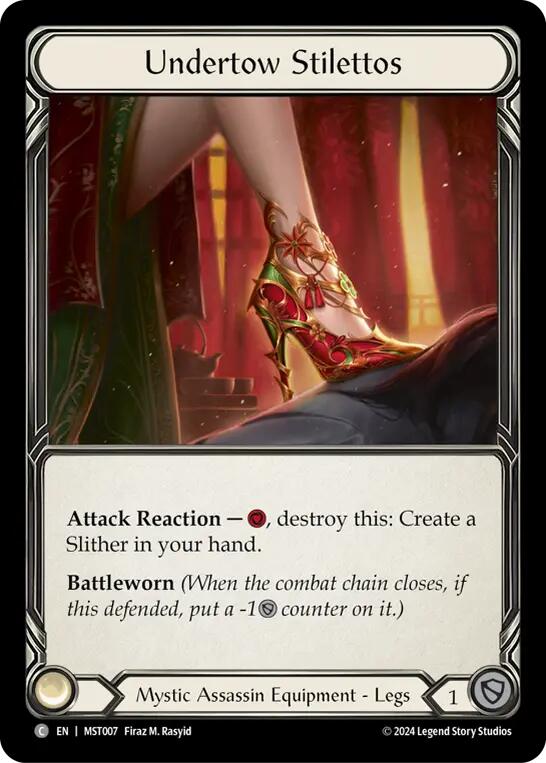 Undertow Stilettos [MST007] (Part the Mistveil)  Cold Foil | Red Riot Games CA