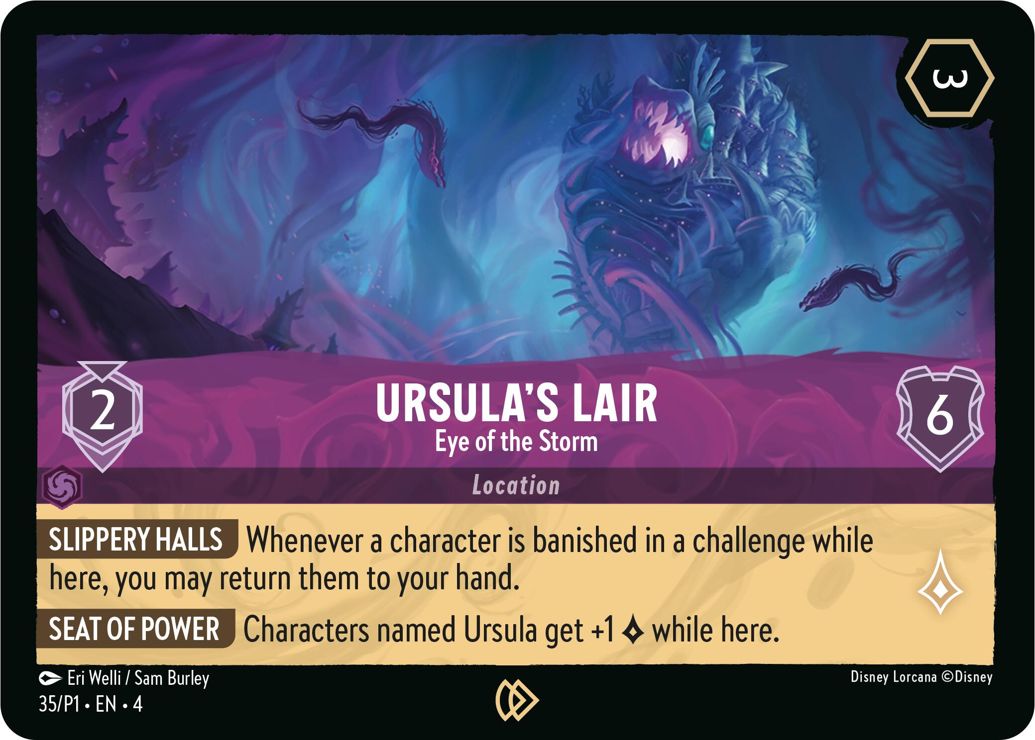 Ursula's Lair - Eye of the Storm (35) [Promo Cards] | Red Riot Games CA