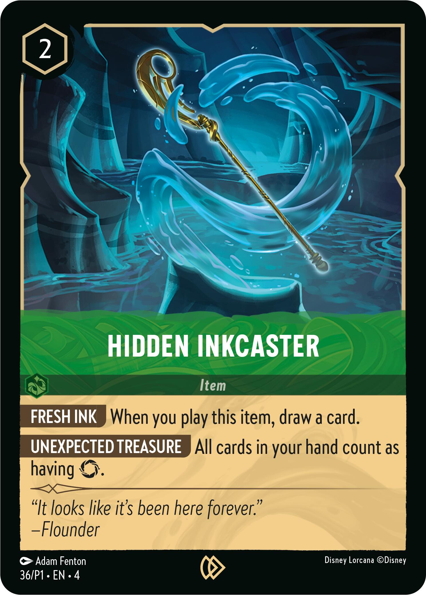 Hidden Inkcaster (36) [Promo Cards] | Red Riot Games CA