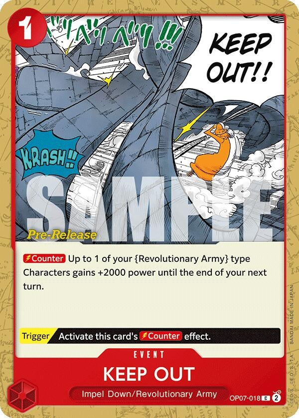 Image for Keep Out [500 Years in the Future Pre-Release Cards]