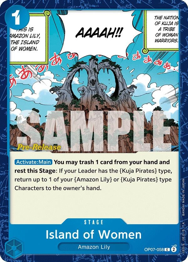 Image for Island of Women [500 Years in the Future Pre-Release Cards]
