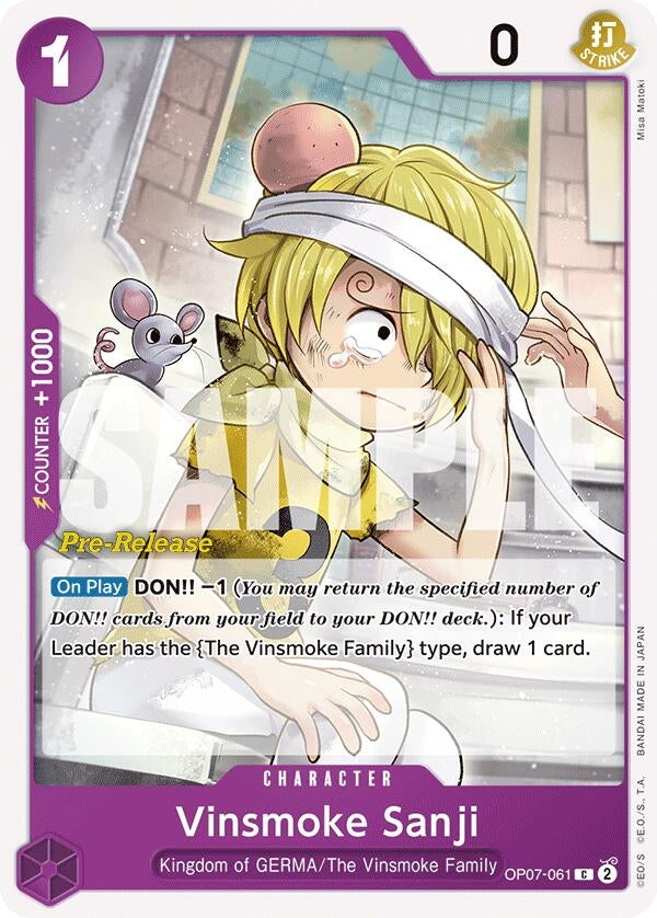 Image for Vinsmoke Sanji [500 Years in the Future Pre-Release Cards]
