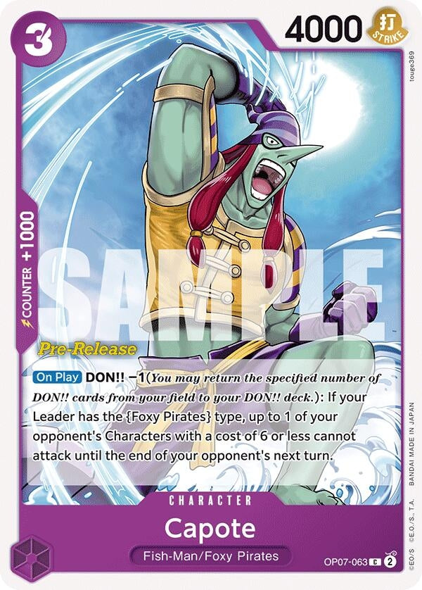 Image for Capote [500 Years in the Future Pre-Release Cards]