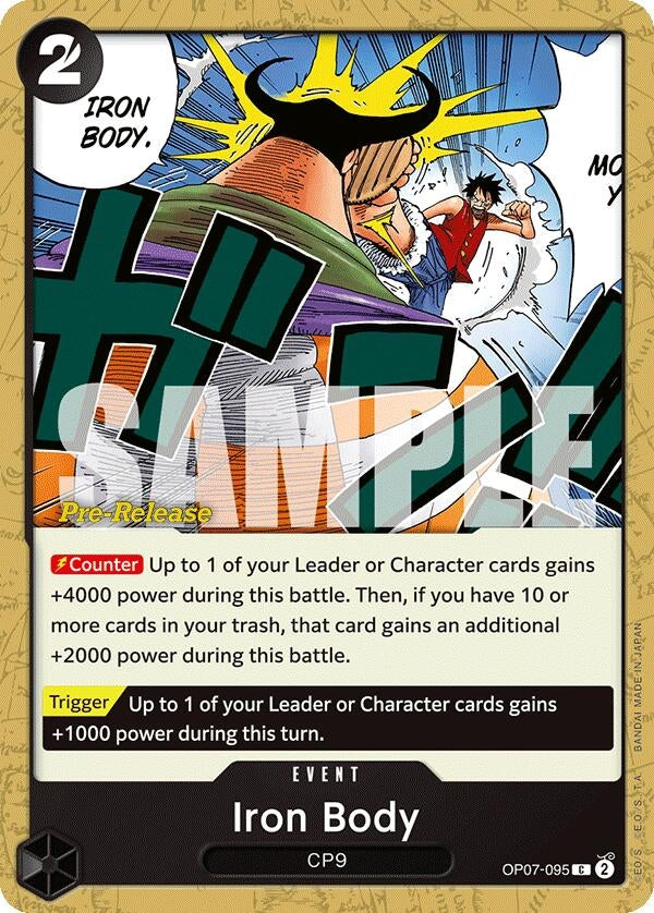 Image for Iron Body [500 Years in the Future Pre-Release Cards]