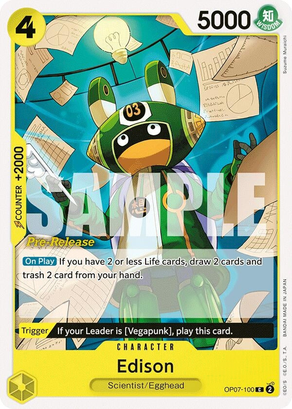Image for Edison [500 Years in the Future Pre-Release Cards]