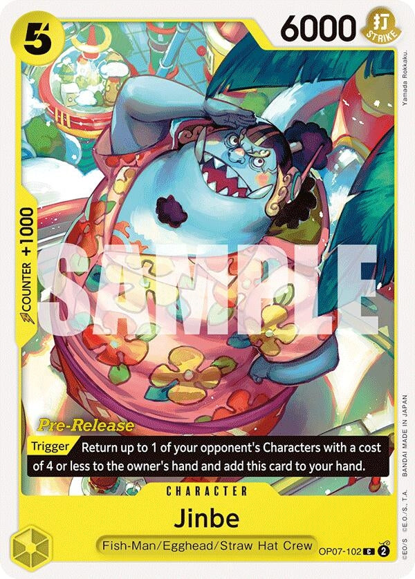 Image for Jinbe (102) [500 Years in the Future Pre-Release Cards]