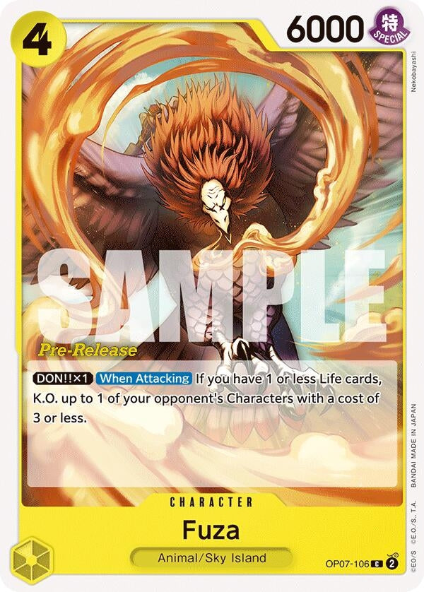 Image for Fuza [500 Years in the Future Pre-Release Cards]