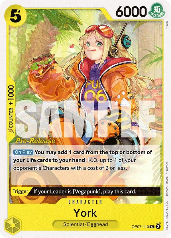 Image for York [500 Years in the Future Pre-Release Cards]