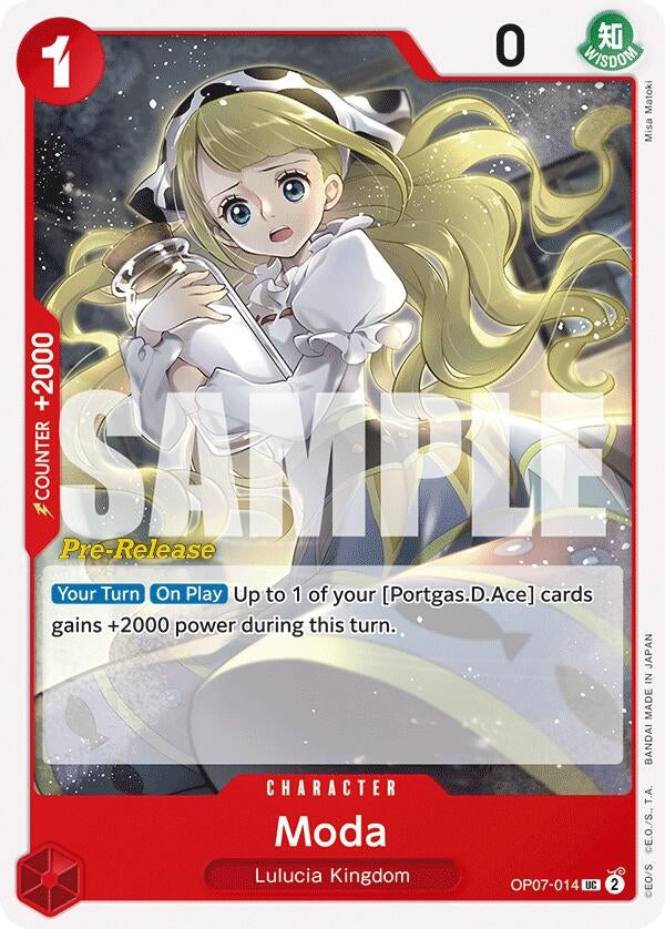 Image for Moda [500 Years in the Future Pre-Release Cards]