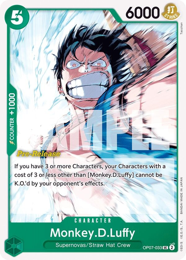 Image for Monkey.D.Luffy (033) [500 Years in the Future Pre-Release Cards]