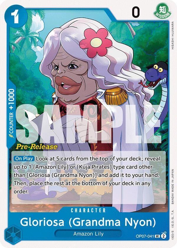 Image for Gloriosa (Grandma Nyon) [500 Years in the Future Pre-Release Cards]