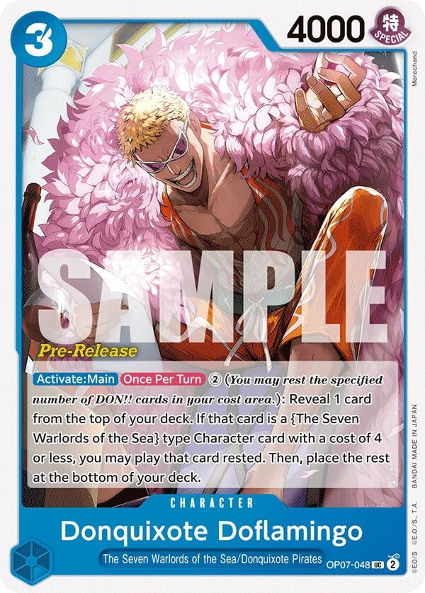 Image for Donquixote Doflamingo [500 Years in the Future Pre-Release Cards]