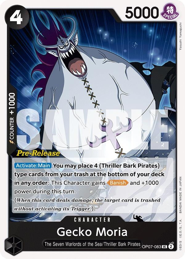 Image for Gecko Moria (083) [500 Years in the Future Pre-Release Cards]