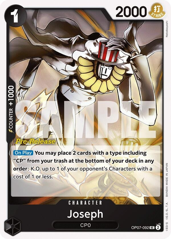Image for Joseph [500 Years in the Future Pre-Release Cards]